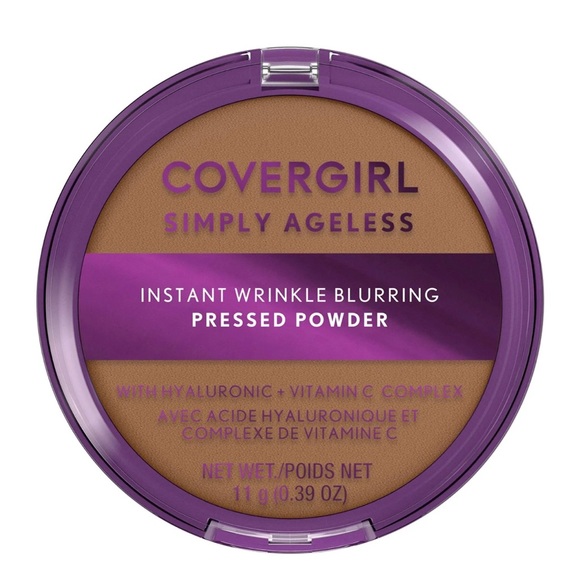 2 NEW Covergirl Simply Ageless Wrinkle Blurring Pressed Powder Soft Sable #275 - Picture 5 of 5